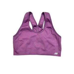 New Balance Sports Bra Lilac Purple Large